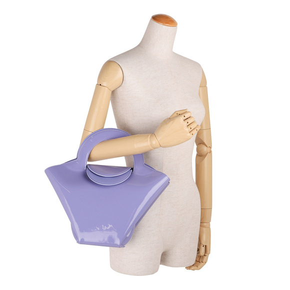 Bottega Veneta Doll Tote Bag Purple - Picture 6 of 9